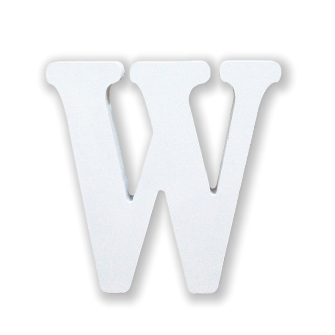 Lettere in Legno Bianco 11×1.2cm, Decorazioni Fai da Te per Matrimonio, Compleanno, Casa, Tavolo, Festa, Appeso Parete Alfabeto