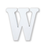 Lettere in Legno Bianco 11×1.2cm, Decorazioni Fai da Te per Matrimonio, Compleanno, Casa, Tavolo, Festa, Appeso Parete Alfabeto