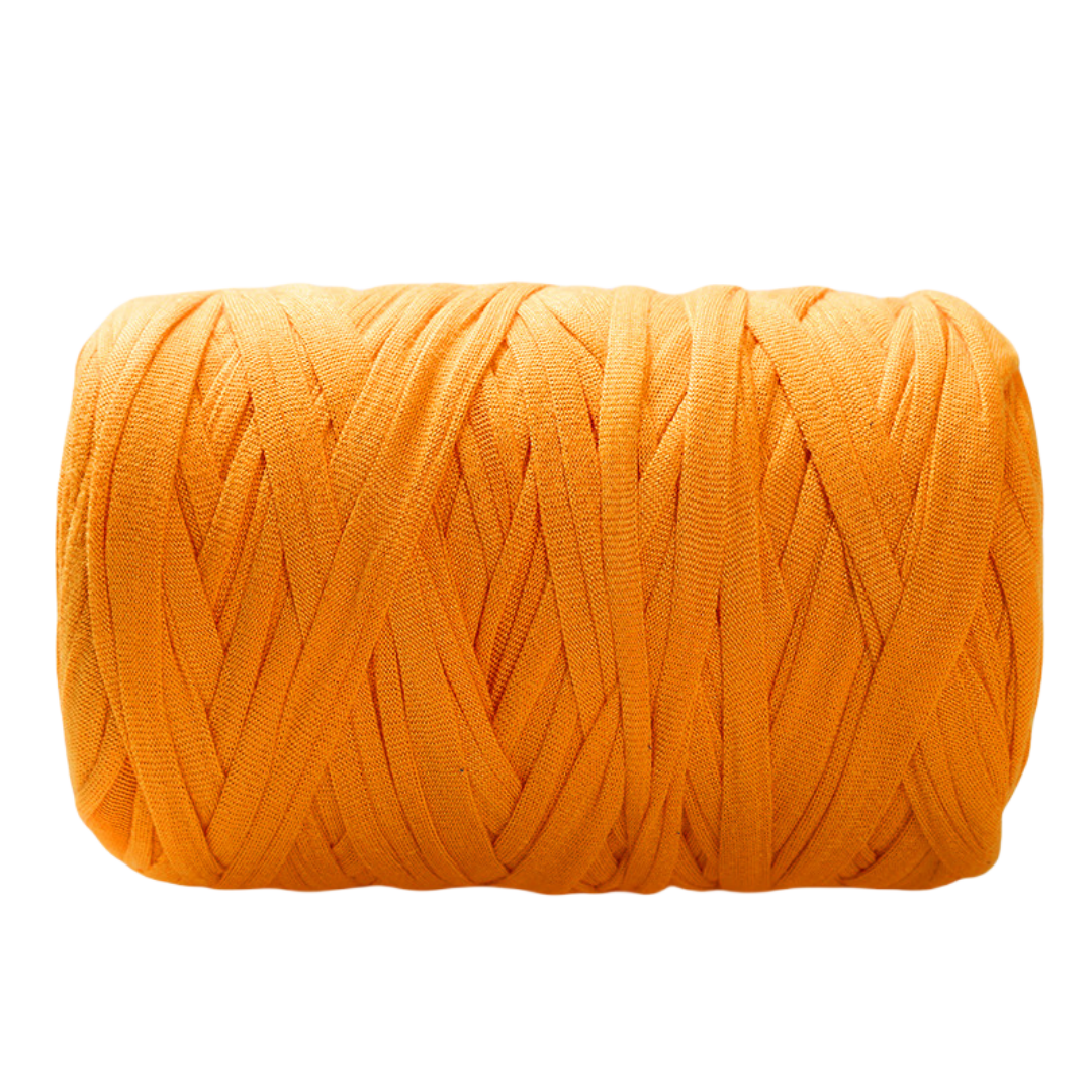 Fettuccia per Uncinetto 200g - Filato in Tessuto Morbido, Riciclato ed Elastico per Lavori a Maglia, Borse, Tappeti, Decorazioni - Vari Colori