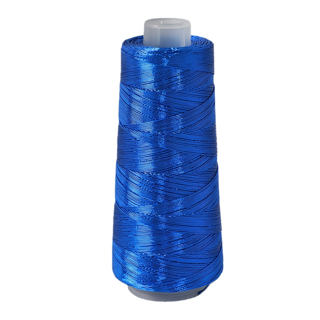 Gomitolo Filo Cordino da Uncinetto glitterato 1mm effetto mettalico metallico per maglieria e uncinetto 200g 475 metri Vari colori