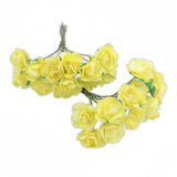 144 pz mini rose carta