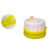 1 Metro Nastro Girotorta Decorativo PE per Dolci e Torte Vari colori