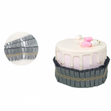 1 Metro Nastro Girotorta Decorativo PE per Dolci e Torte Vari colori