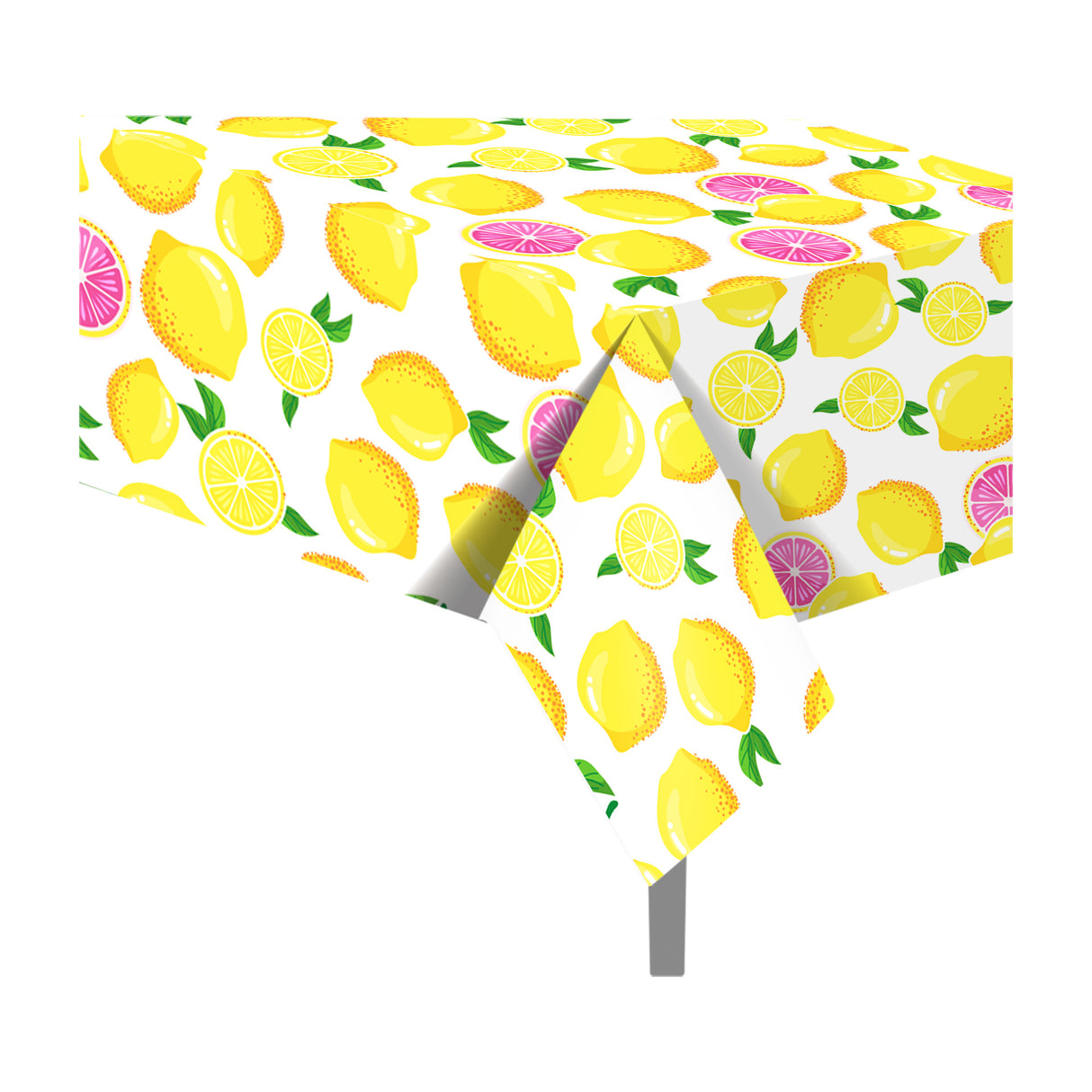 Tovaglia 130 * 220cm Plastificata Rettangolare Limone Estate impermeabile Antimacchia