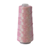 Gomitolo Filo Cordino da Uncinetto glitterato 1mm effetto mettalico metallico per maglieria e uncinetto 200g 475 metri Vari colori